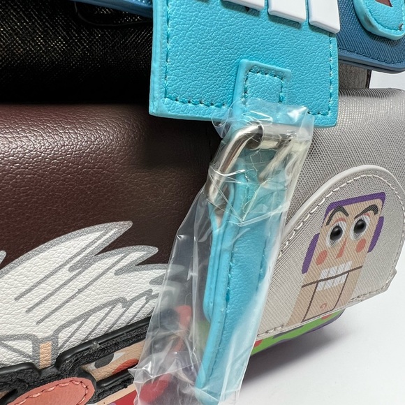 NWT Disney Parks Danielle Nicole Pixar Mini Backpack - Picture 9 of 12